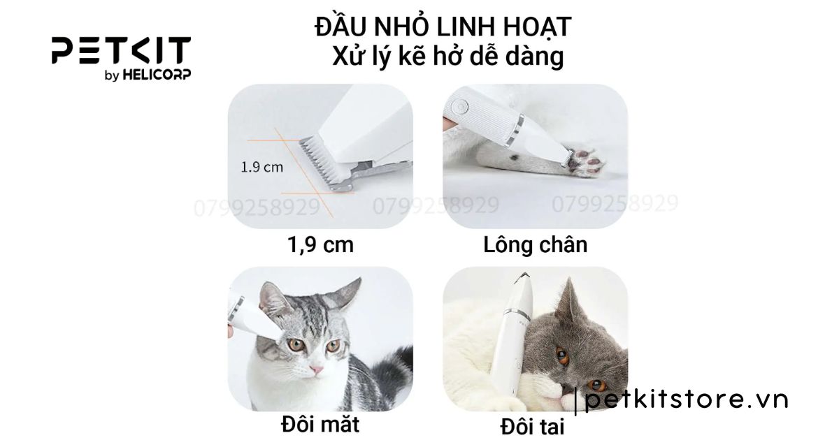 tông đơ cắt lông chó mèo loại nào tốt