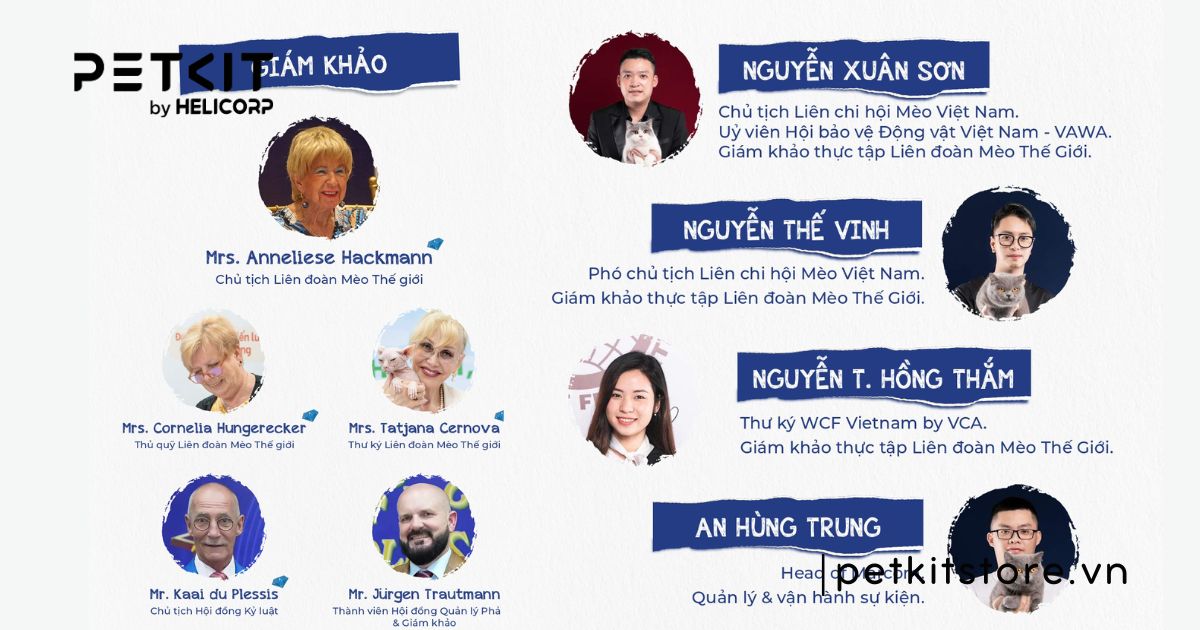 WCF WORLD SHOW – Giải Vô Địch Mèo Toàn Cầu