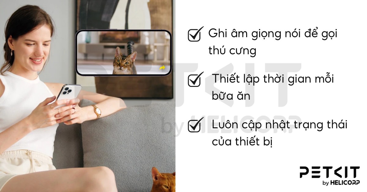 máy ăn PETKIT Gemini YumShare Dual-Hopper