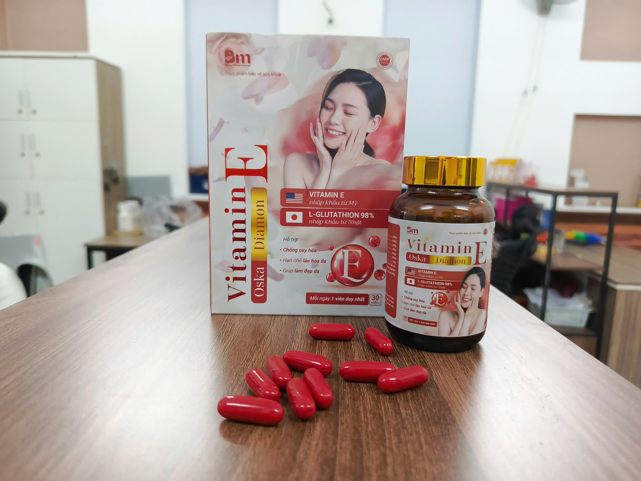 vitamin E đỏ có tác dụng gì chính là điều được nhiều tín đồ mê làm đẹp quan tâm