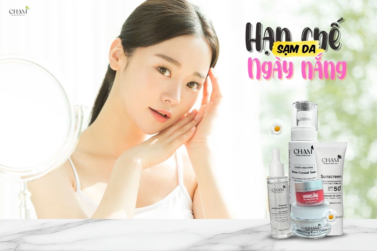 Việc tìm kiếm các giải pháp để hạn chế sạm da ngày nắng hiệu quả là vô cùng cần thiết