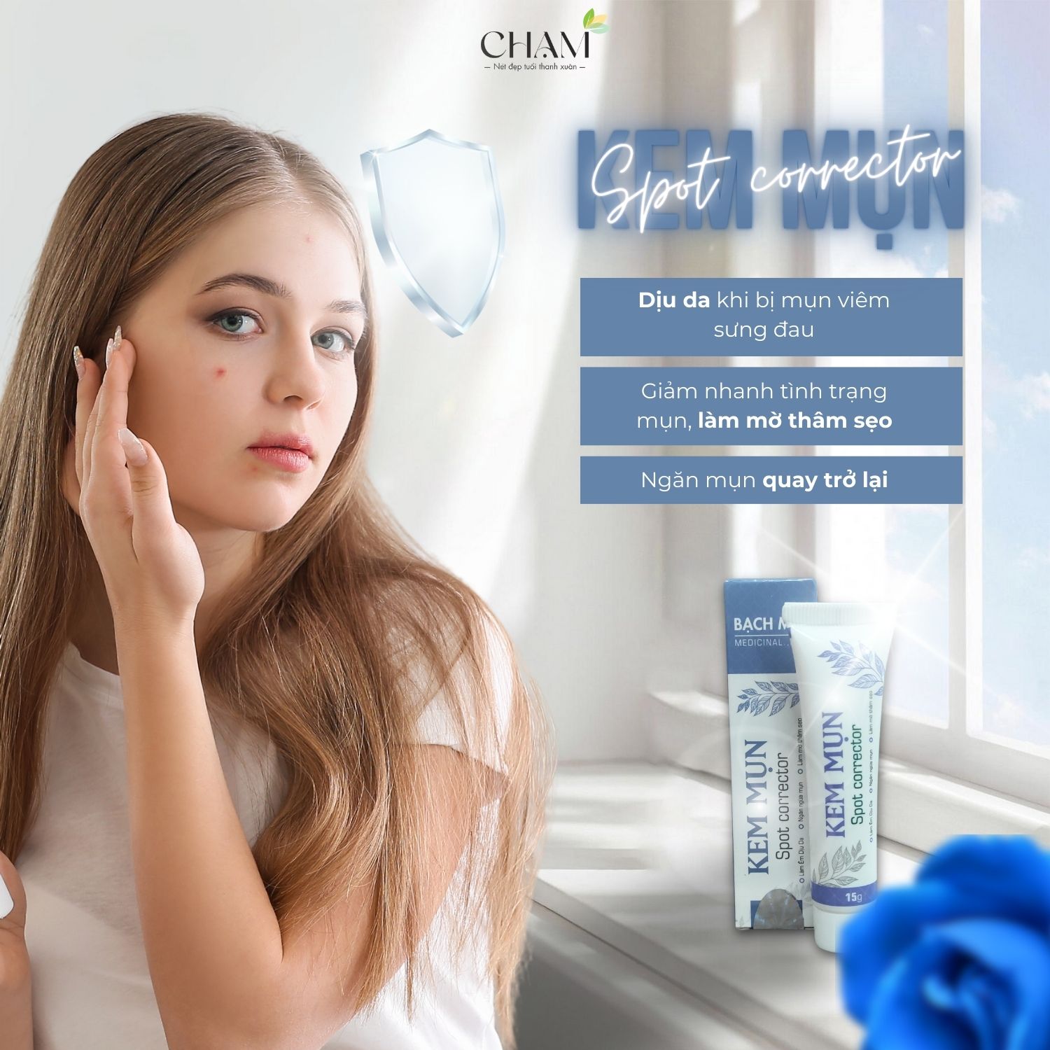 Spot Corrector là một sản phẩm kem trị mụn đáng được quan tâm bởi những công dụng vượt trội