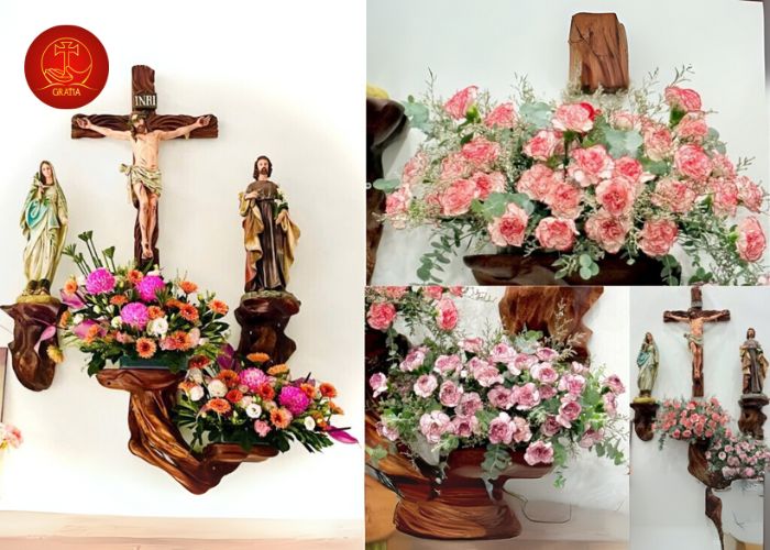 Hoa bàn thờ: Biểu tượng sống động của đức tin và hy vọng