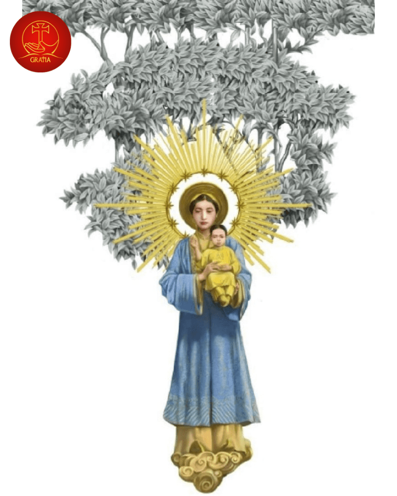 Tượng Mẹ La Vang cao 7 mét tại Thánh địa La Vang