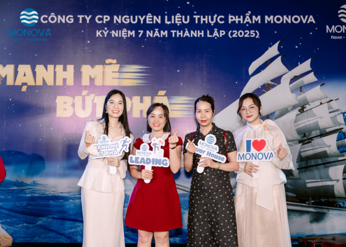 Monova thắp sáng thông điệp “Mạnh Mẽ, Bứt Phá”