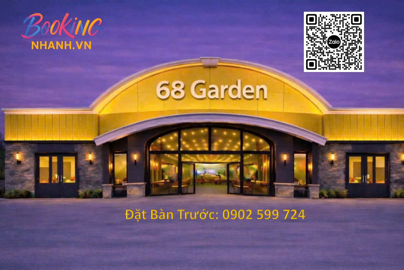 Thông tin liên hệ Đặt Bàn 68 Beer Garden