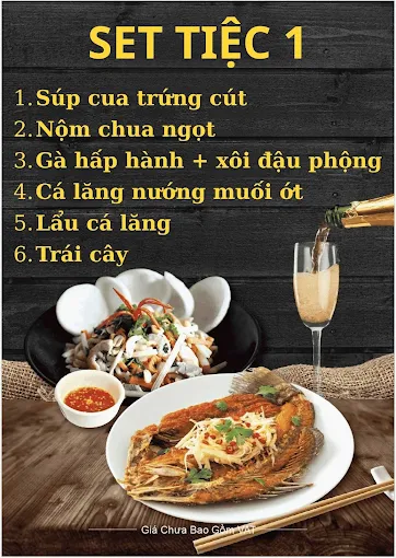 Hầm Rượu 89 - Set Menu Tiệc 1
