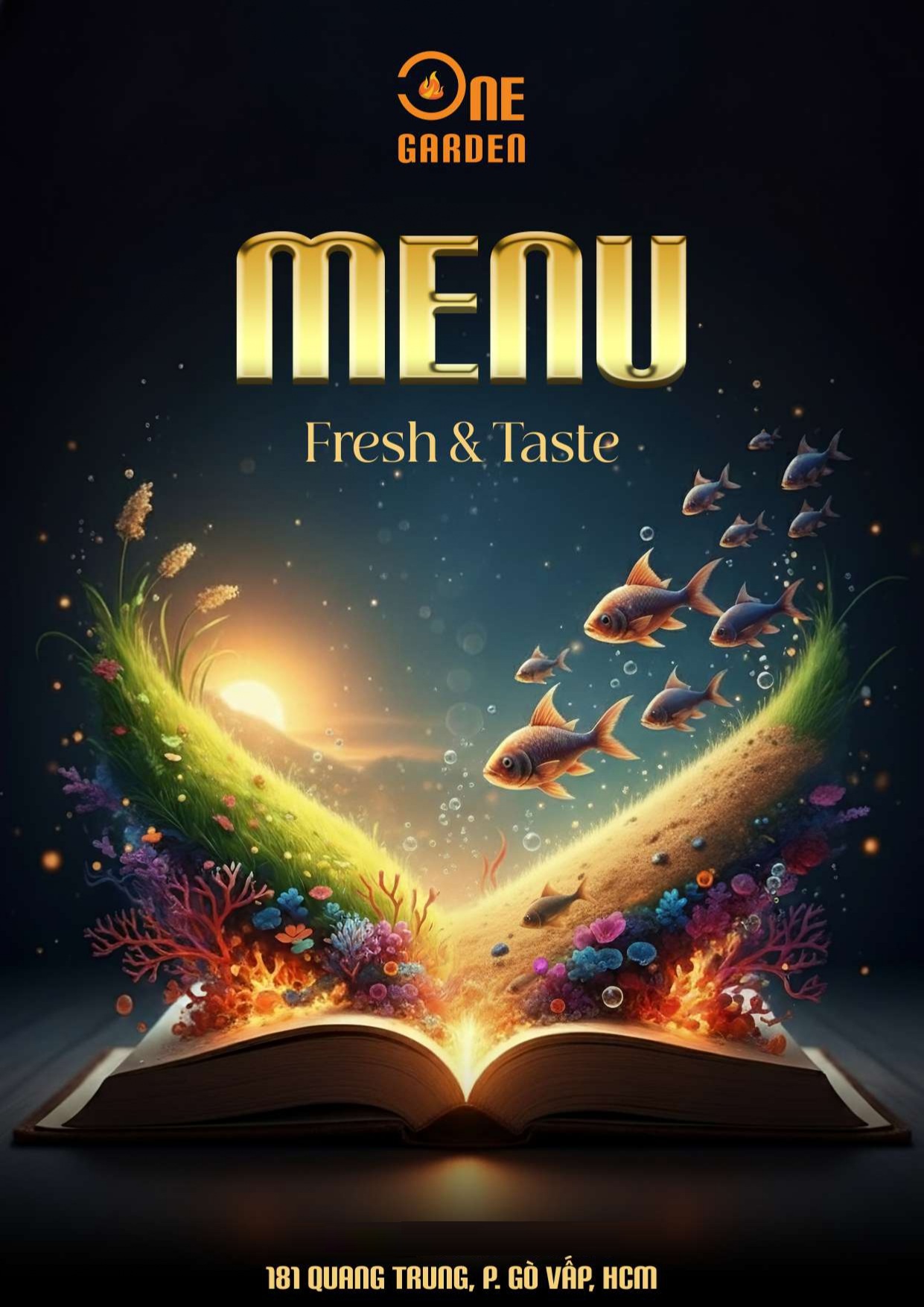 Menu One Garden 181 Quang Trung Gò Vấp