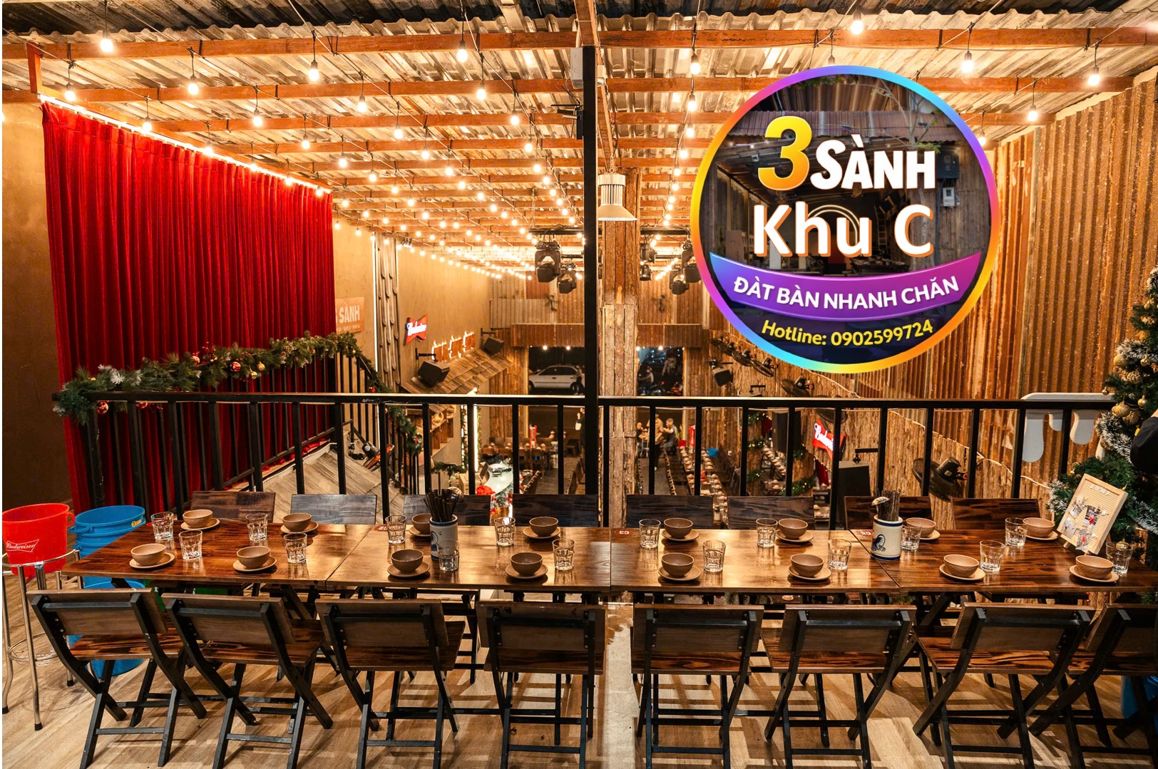 Đặt Bàn 3 Sành Plus Khu C