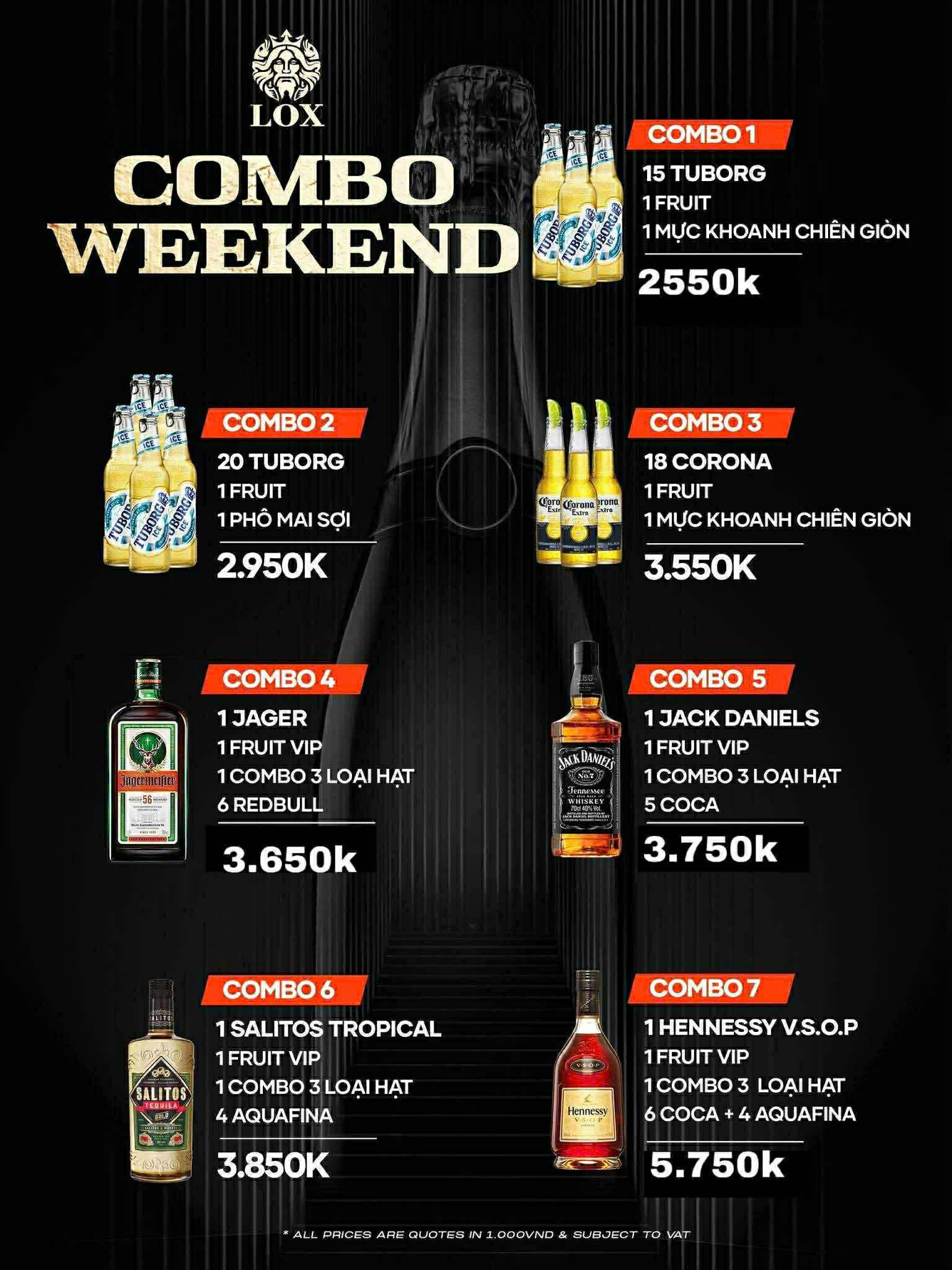 Combo Weekend Lox Vũng Tàu