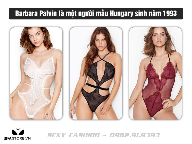 Barbara Palvin mặc nội y trong suốt