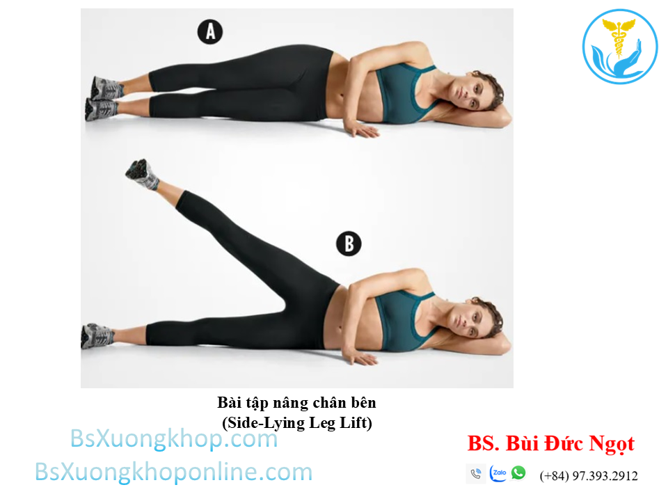 Bài tập nâng chân ||| BsXuongkhop.com
