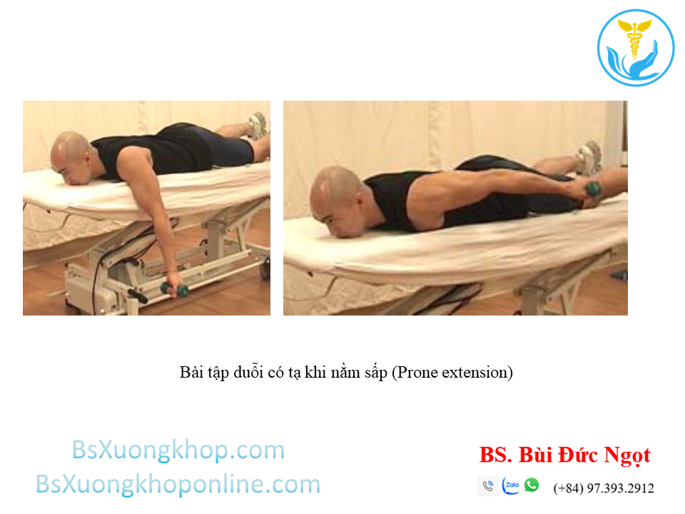 Bài tập duỗi có tạ