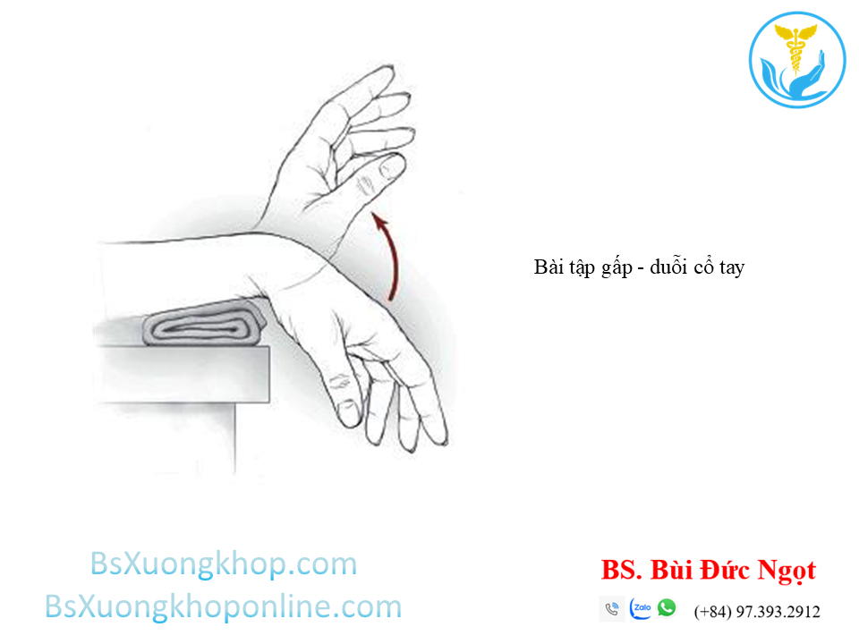 Bài tập cải thiện tennis elbow | BsXuongkhop.com