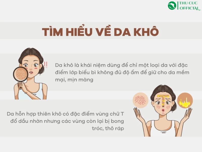 Đặc điểm của da khô