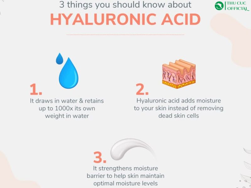 3 dạng axit hyaluronic ứng dụng trong mỹ phẩm