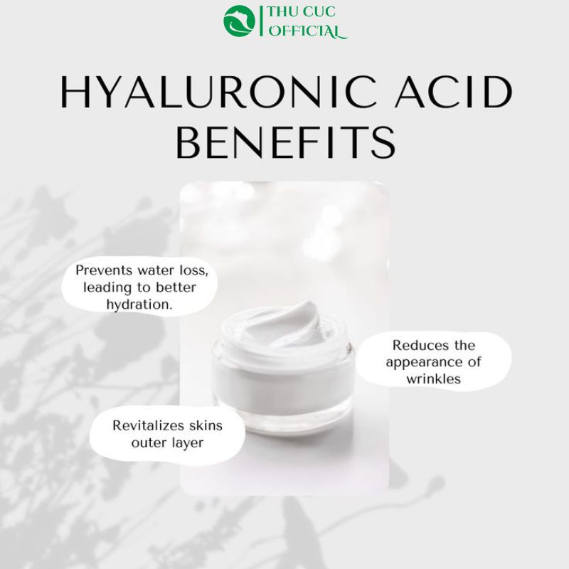 Công dụng của axit hyaluronic