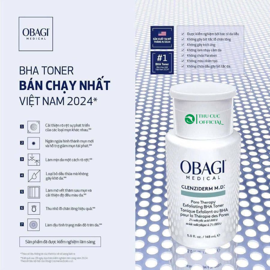 Công dụng của BHA Obagi