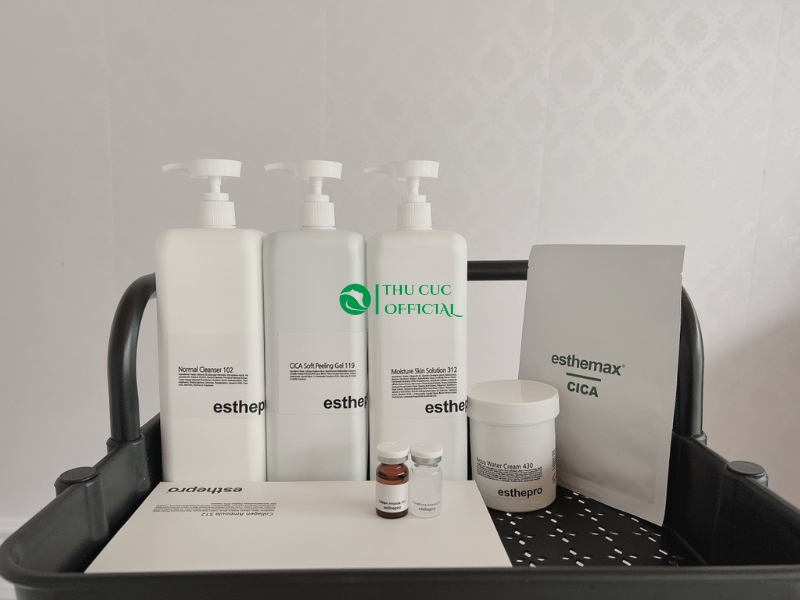 Lên kệ trọn bộ mỹ phẩm Spa Esthemax