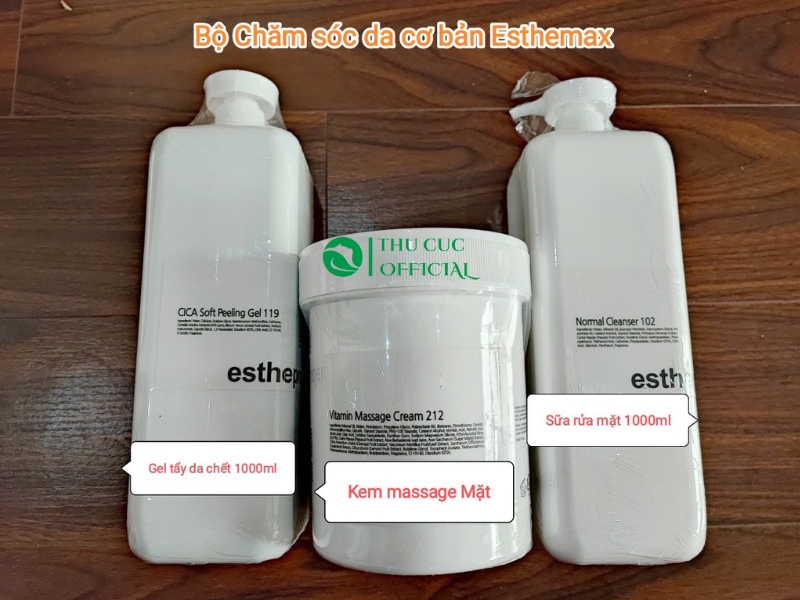 Bộ chăm sóc da cơ bản Esthemax