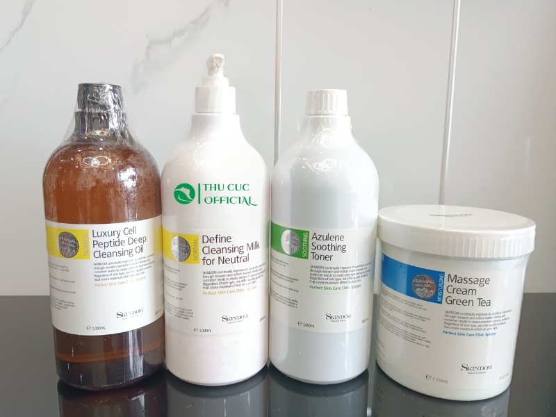 Mỹ phẩm cho Spa Skindom