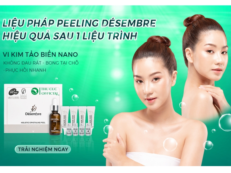 trải nghiệm vi kim tảo biển Desembre