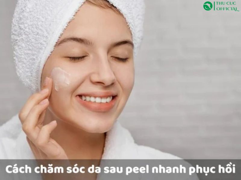 Cách chăm sóc da sau peel phục hồi nhanh