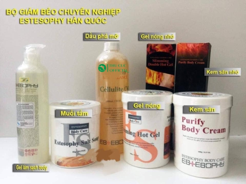 Bộ chăm sóc Body Estesophy cho Spa