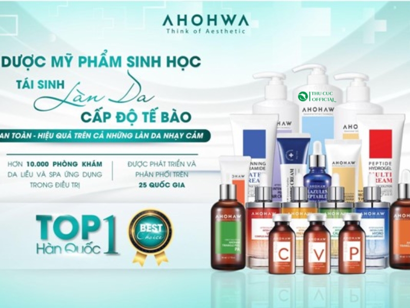 Chọn mua mỹ phẩm cho Spa tại Mỹ Phẩm Thu Cúc