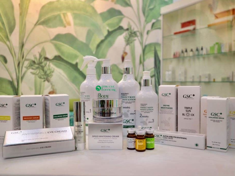 Thương hiệu mỹ phẩm GSC+