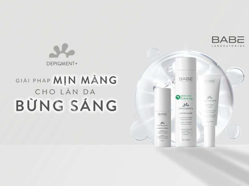 Dưỡng da chuyên sâu Babe