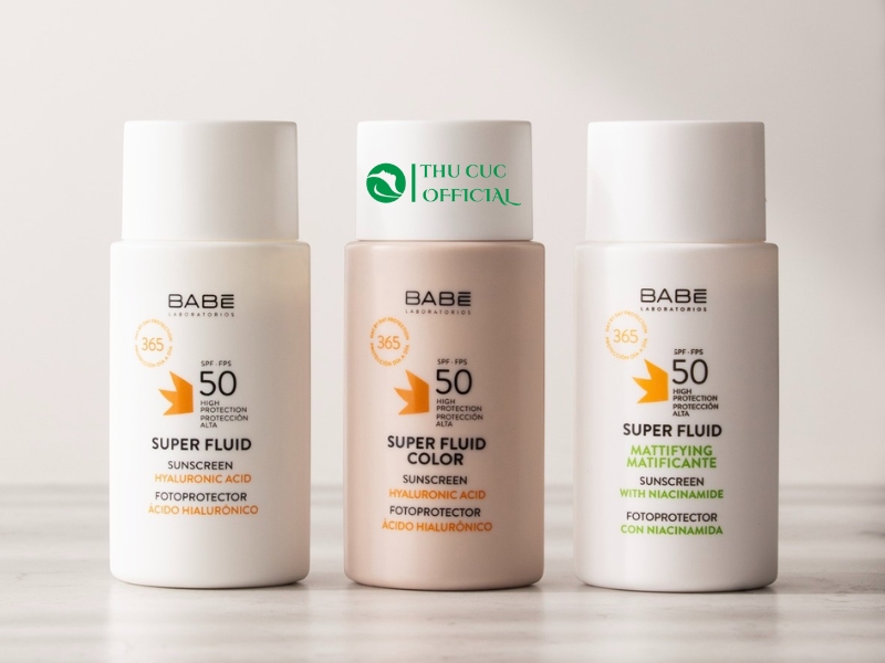 Dòng chống nắng Babe Laboratorios