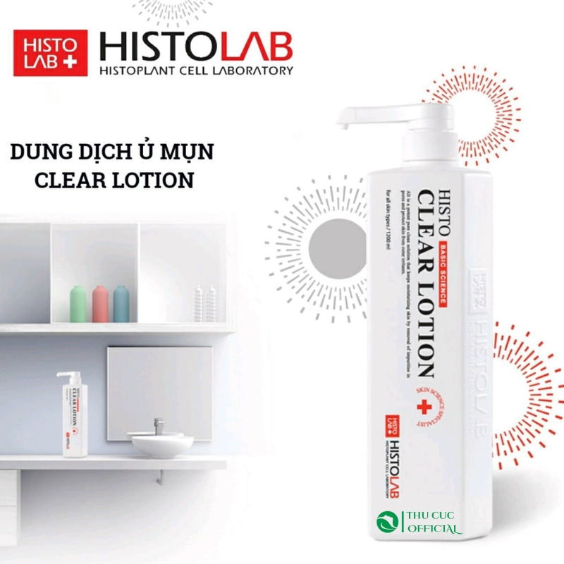 Ủ mụn Histolab Histo Clear Lotion chính hãng