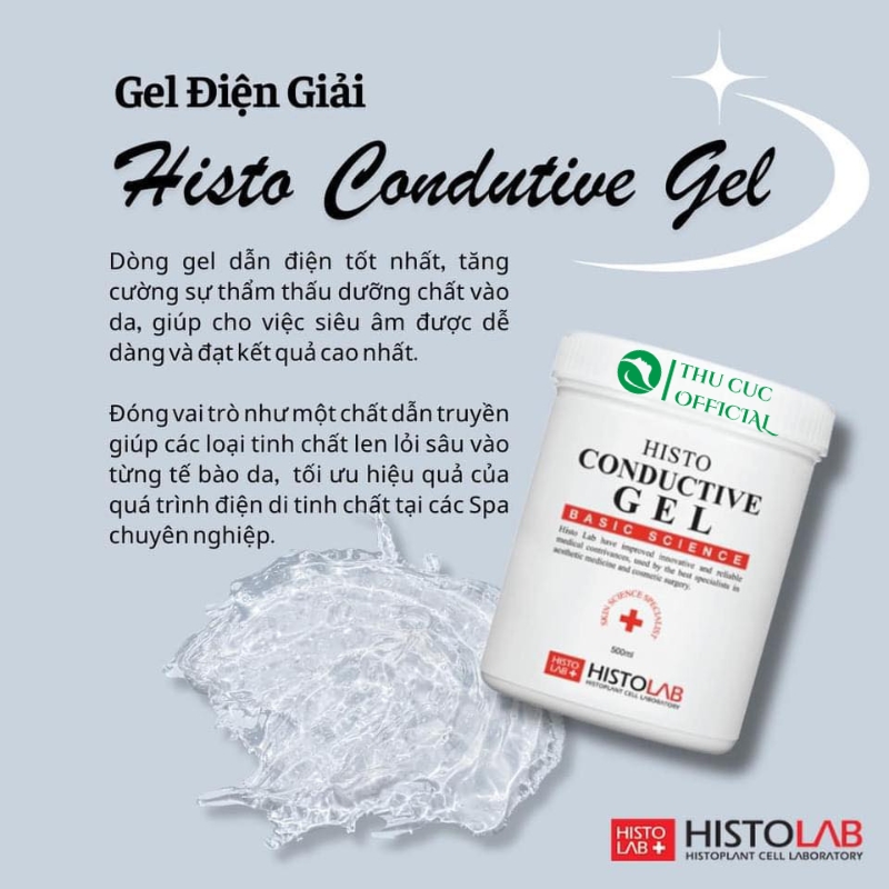 Thông tin về gel dẫn Histolab