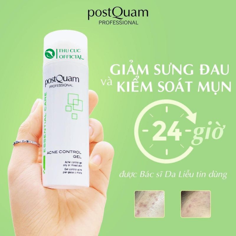 Ưu điểm của gel dưỡng da mụn PostQuam