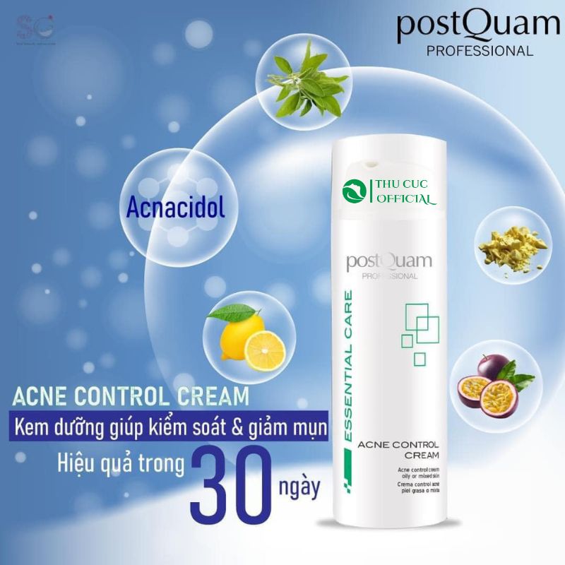 Thành phần trong PostQuam Acne Control Gel Q12