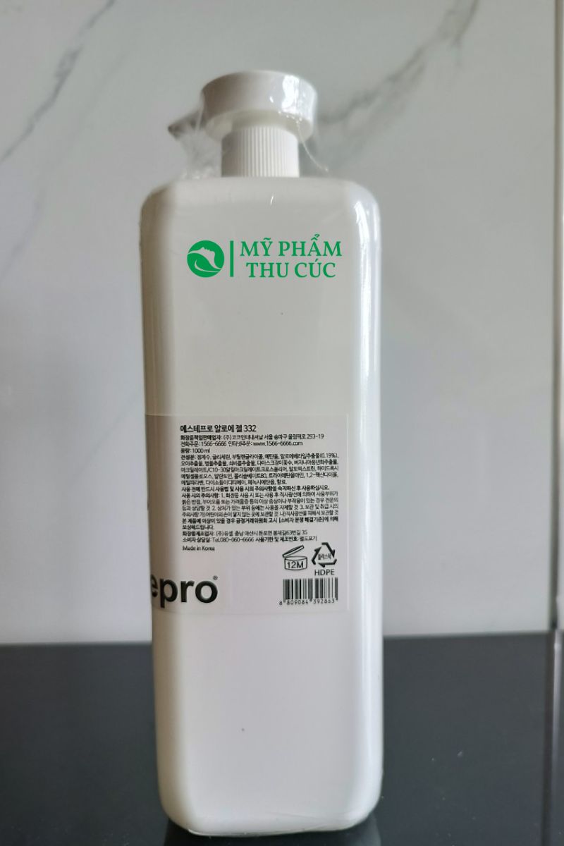 Gel lô hội esthepro 1000ml chính hãng Hàn Quốc