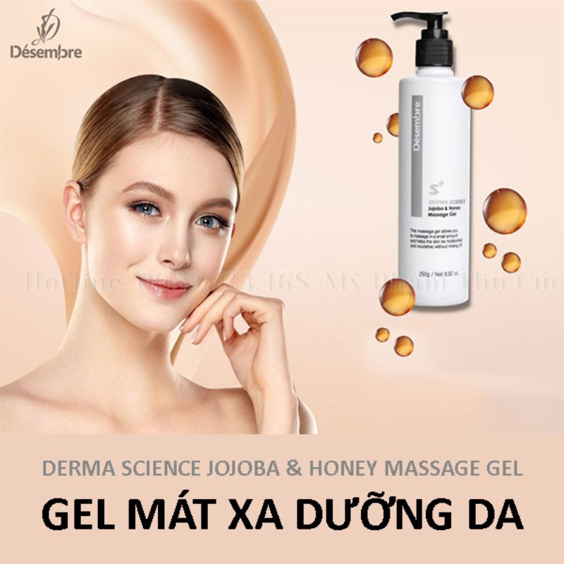 Gel massage dưỡng da Desembre jojoba & honey