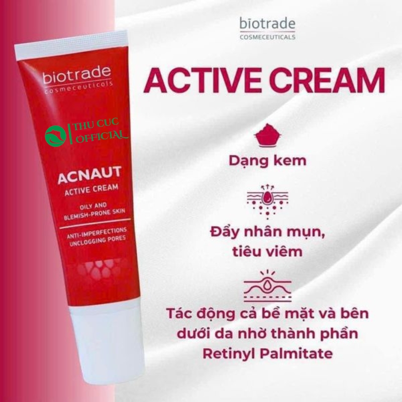 Ưu điểm của kem chấm mụn Biotrade