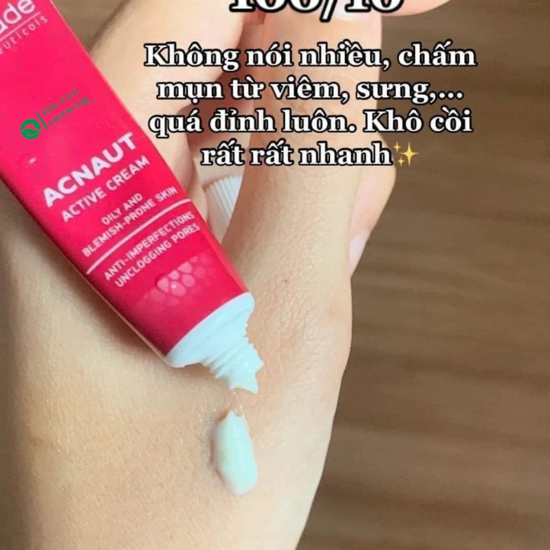 Hướng dẫn dùng kem chấm mụn Biotrade