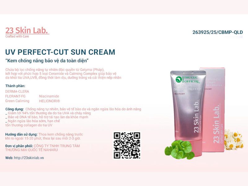23 Skinlab UV Perfect-Cut Sun Cream