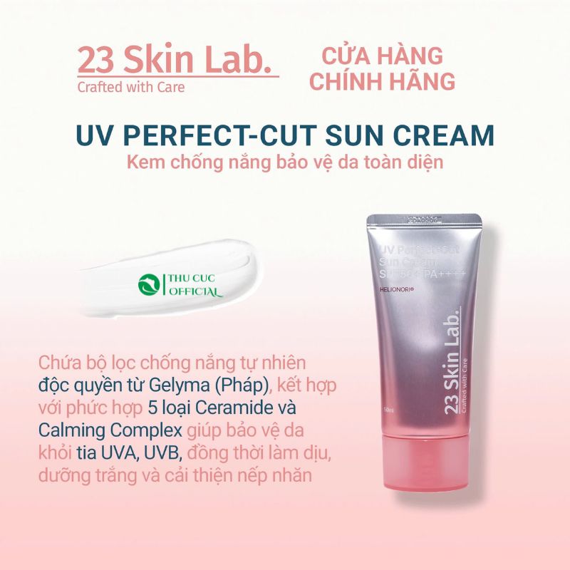 Công dụng của kem chống nắng 23 Skinlab