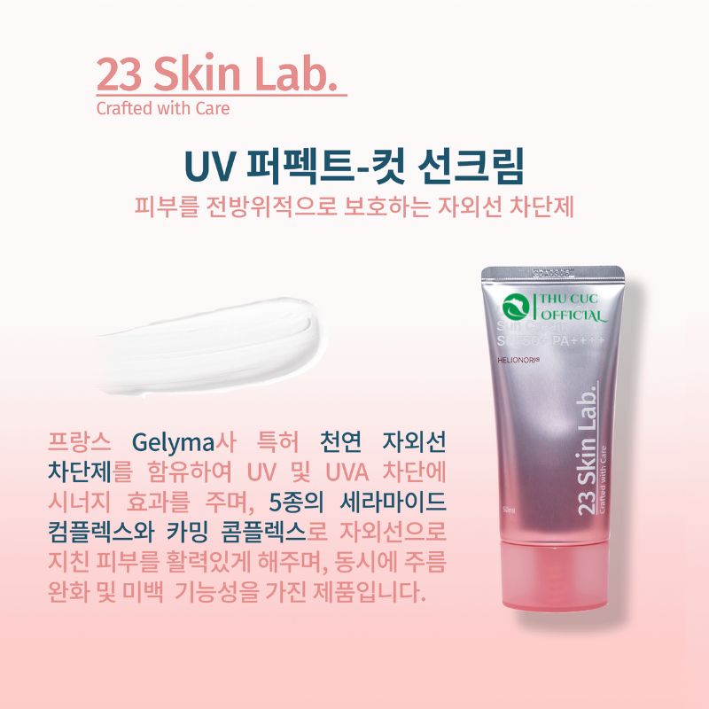 kem chống nắng 23 Skinlab UV Perfect-Cut Sun Cream