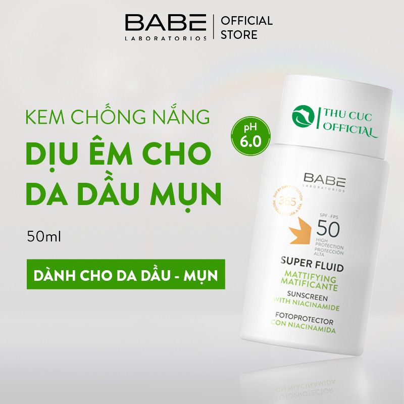 kem chống nắng Babe cực dịu em cho da dầu