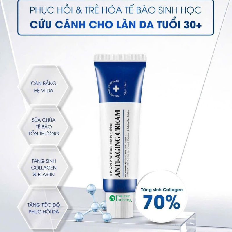 Công dụng của kem dưỡng Ahohwa Anti-aging