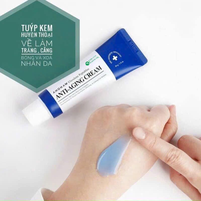 Hướng dẫn sử dụng kem dưỡng Ahohwa Anti-aging