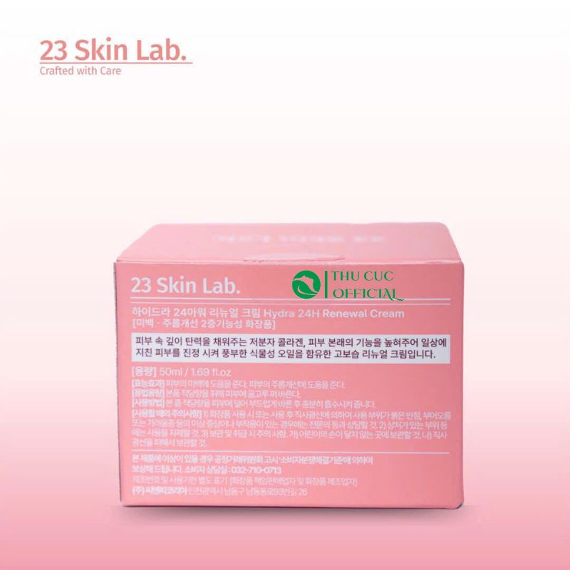Kem dưỡng 23 Skinlab Hydra 24H Renewal Cream