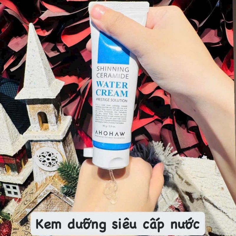 Hướng dẫn sử dụng kem dưỡng ẩm Ahohwa