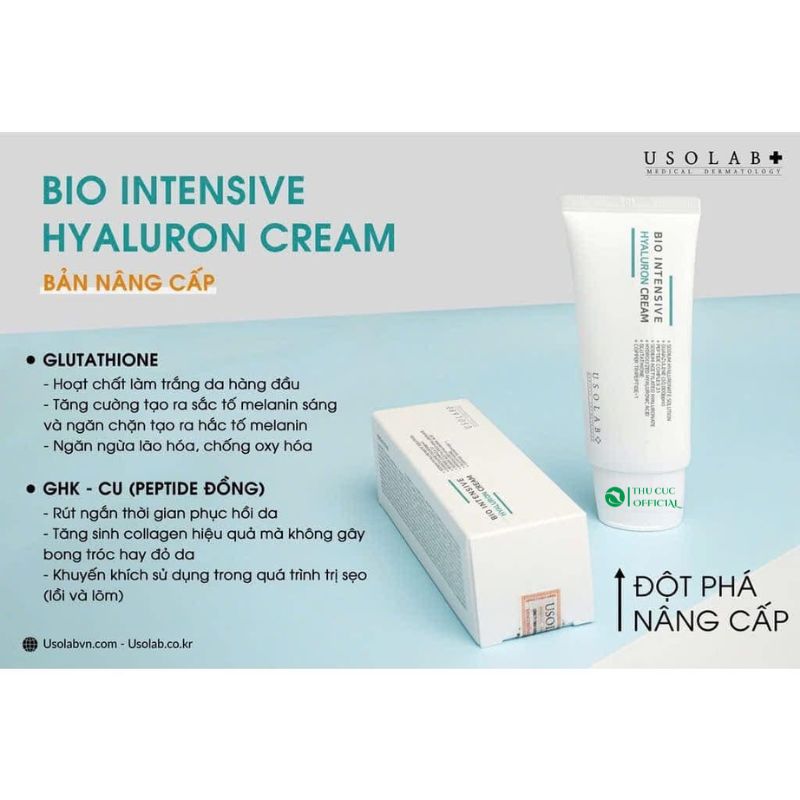 Ưu điểm của kem dưỡng ẩm Usolab