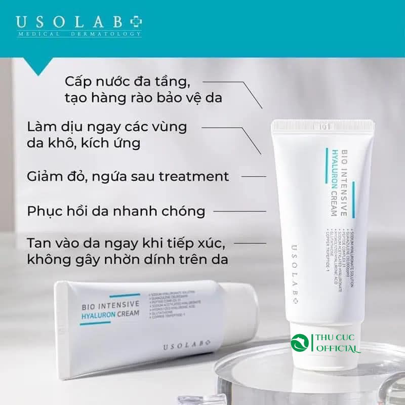 Đánh giá hiệu quả của kem dưỡng ẩm Usolab